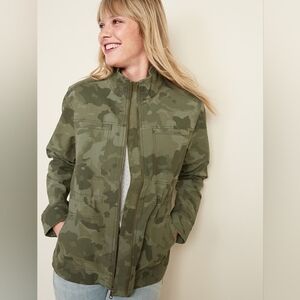 Old Navy‎ Camouflage Cotton Jacket Size Medium